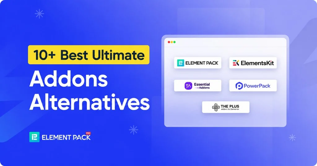 12 Best Ultimate Addons Alternatives for Elementor (2026) 12 Best Ultimate Addons Alternatives for Elementor (2026)