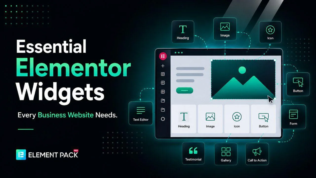 25 Essential Elementor Widgets for Business Websites (2026) 25 Essential Elementor Widgets for Business Websites (2026)