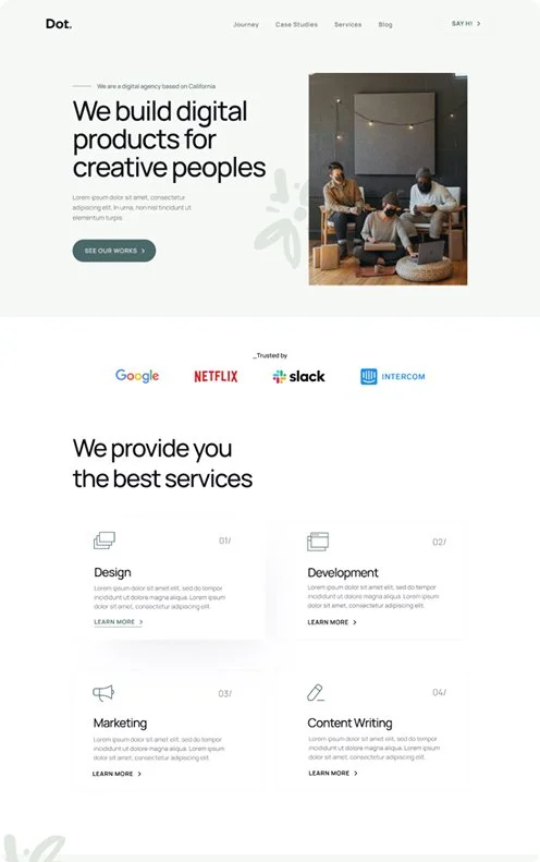 Element Pack Pro template preview