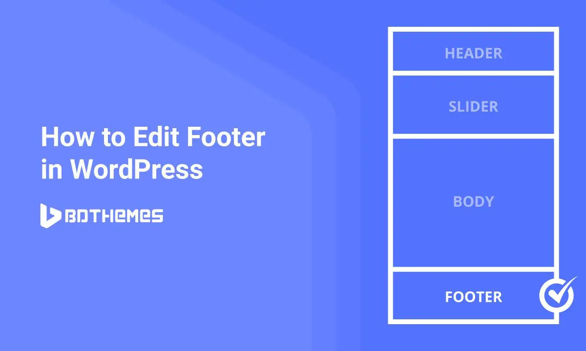 How to Edit Footer in WordPress