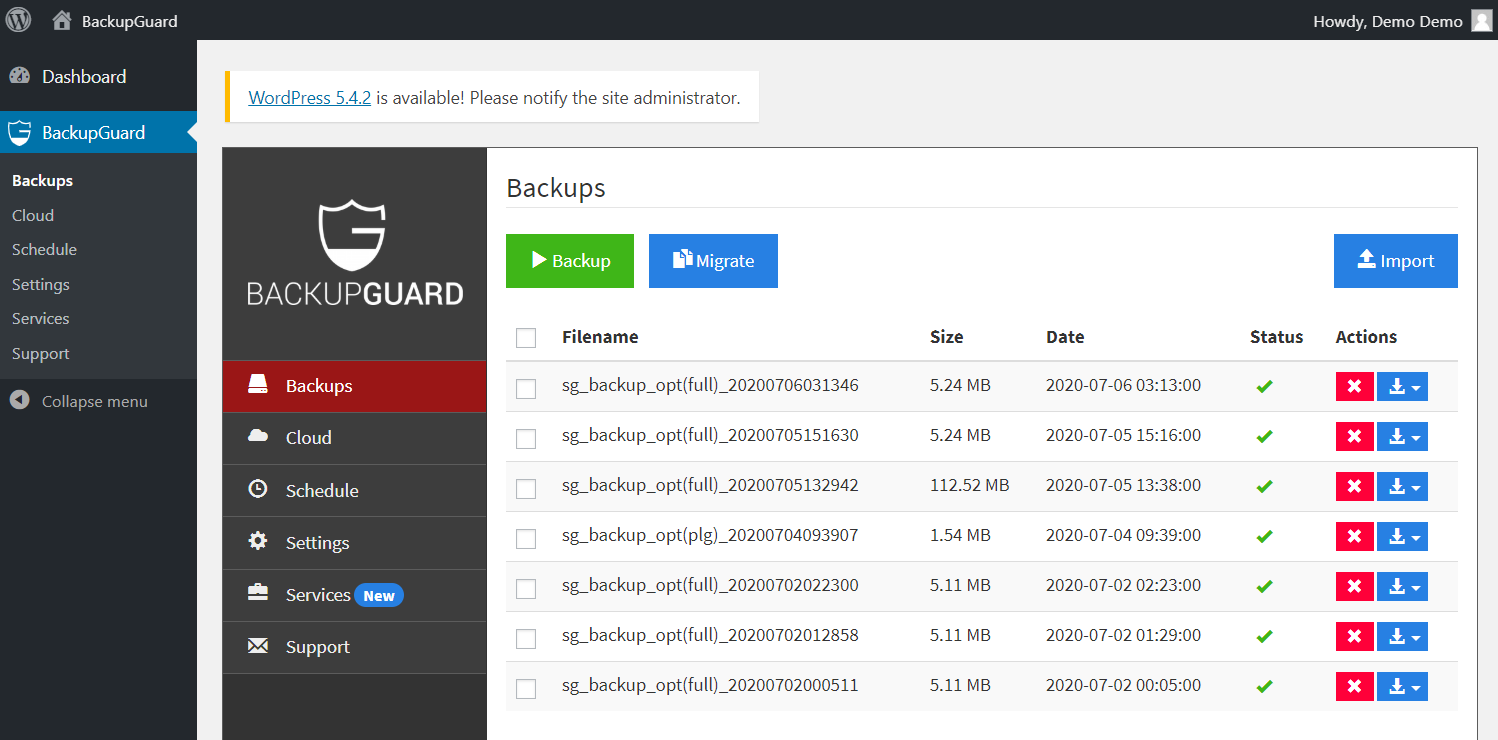 Best WordPress Backup Plugins [update 21] - Element Pack Pro