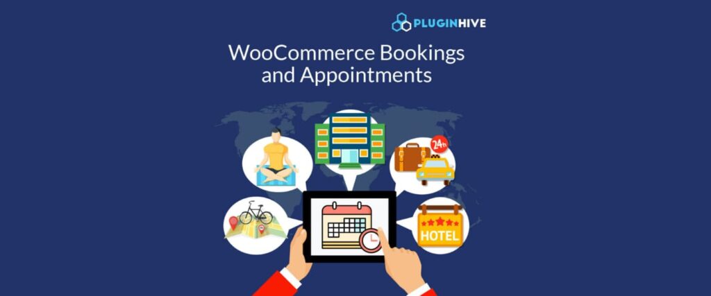 Woocommerce bookings and appointments plugin