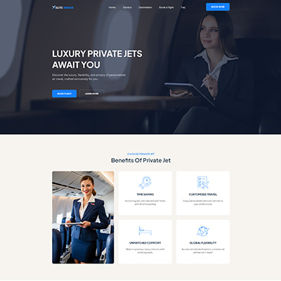 Elitewings Landing Page